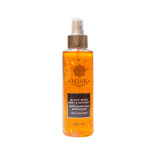 Black musk body and hair mist 200ml black-musk-body-and-hair mist-200ml